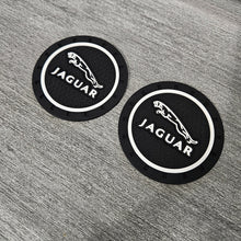 Load image into Gallery viewer, Brand New 2PCS Jaguar Rubber Car Cup Holder Pad Water Cup Slot Non-Slip Mat Universal