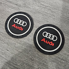 Load image into Gallery viewer, Brand New 2PCS Audi Rubber Car Cup Holder Pad Water Cup Slot Non-Slip Mat Universal