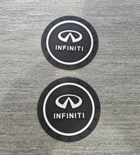 Load image into Gallery viewer, Brand New 2PCS INFINITI Rubber Car Cup Holder Pad Water Cup Slot Non-Slip Mat Universal