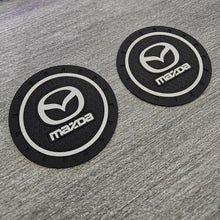 Load image into Gallery viewer, Brand New 2PCS MAZDA Rubber Car Cup Holder Pad Water Cup Slot Non-Slip Mat Universal