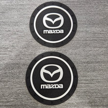 Load image into Gallery viewer, Brand New 2PCS MAZDA Rubber Car Cup Holder Pad Water Cup Slot Non-Slip Mat Universal