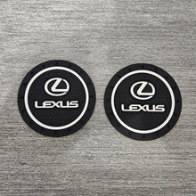 Load image into Gallery viewer, Brand New 2PCS Lexus Rubber Car Cup Holder Pad Water Cup Slot Non-Slip Mat Universal