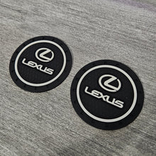 Load image into Gallery viewer, Brand New 2PCS Lexus Rubber Car Cup Holder Pad Water Cup Slot Non-Slip Mat Universal