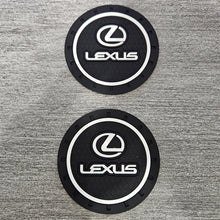 Load image into Gallery viewer, Brand New 2PCS Lexus Rubber Car Cup Holder Pad Water Cup Slot Non-Slip Mat Universal