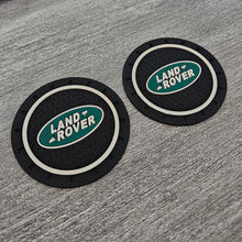 Load image into Gallery viewer, Brand New 2PCS LANDROVER Rubber Car Cup Holder Pad Water Cup Slot Non-Slip Mat Universal