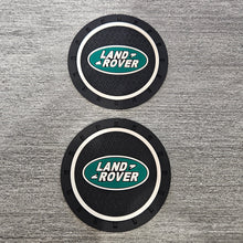 Load image into Gallery viewer, Brand New 2PCS LANDROVER Rubber Car Cup Holder Pad Water Cup Slot Non-Slip Mat Universal