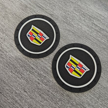 Load image into Gallery viewer, Brand New 2PCS Cadillac Rubber Car Cup Holder Pad Water Cup Slot Non-Slip Mat Universal (Copy)