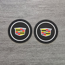 Load image into Gallery viewer, Brand New 2PCS Cadillac Rubber Car Cup Holder Pad Water Cup Slot Non-Slip Mat Universal (Copy)