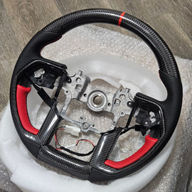 BRAND NEW 2022-2026 Toyota Tundra Tacoma 4Runner Real Carbon Fiber Steering Wheel W/ Heated Function