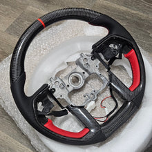 Load image into Gallery viewer, BRAND NEW 2022-2026 Toyota Tundra Tacoma 4Runner Real Carbon Fiber Steering Wheel W/ Heated Function