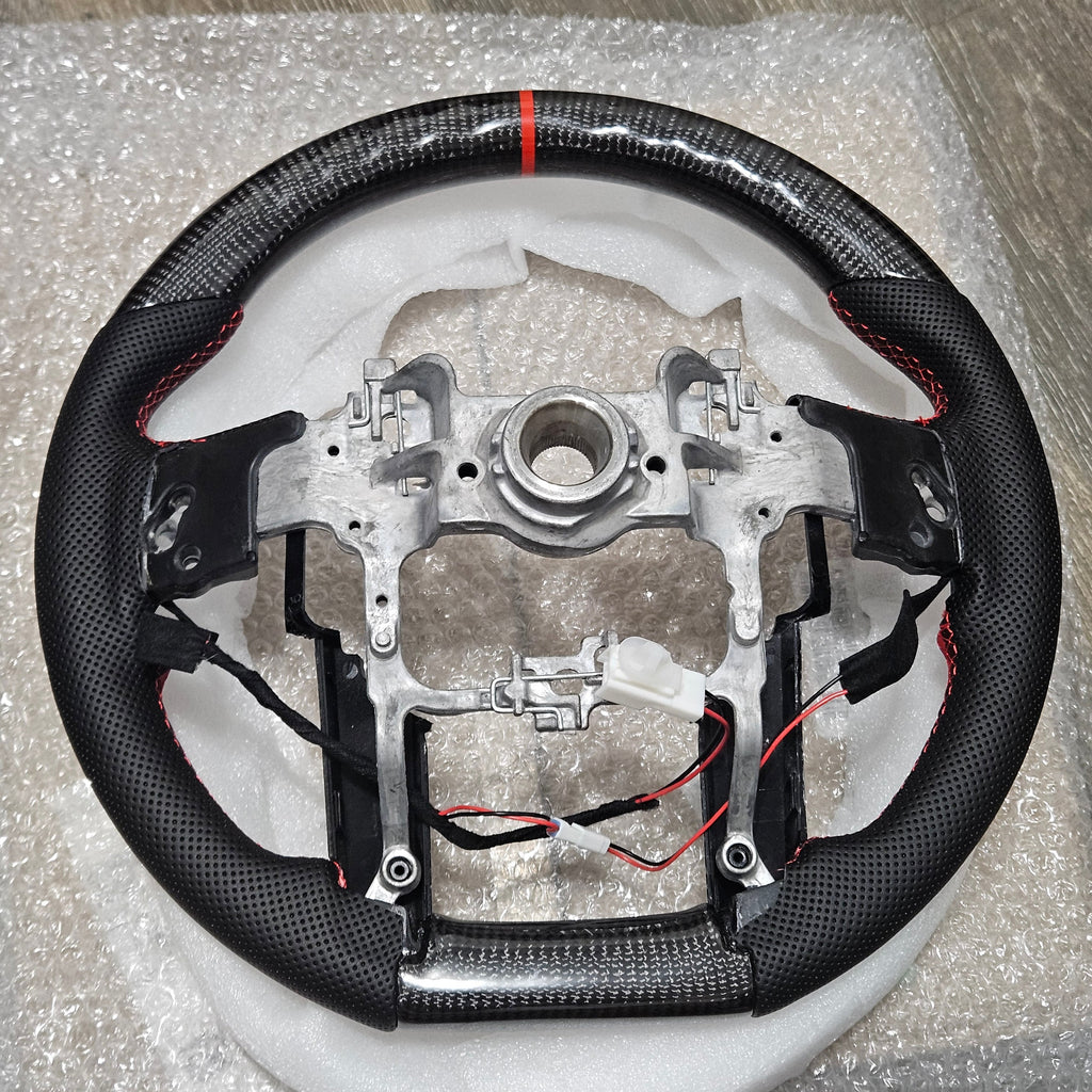 BRAND NEW 2022-2026 Toyota Tundra Tacoma 4Runner Real Carbon Fiber Steering Wheel W/ Heated Function