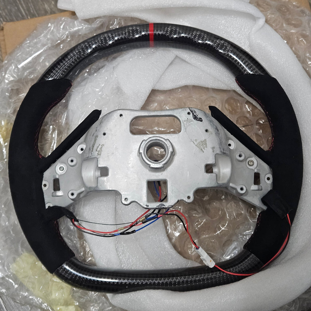 BRAND NEW 2020-2026 Corvette C8 Real Carbon Fiber Steering Wheel W/ Heated Function
