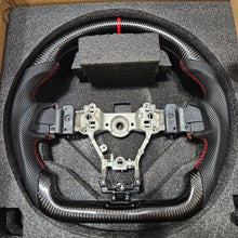 Load image into Gallery viewer, BRAND NEW 2015-2021 SUBARU WRX / STI Real Carbon Fiber Steering Wheel