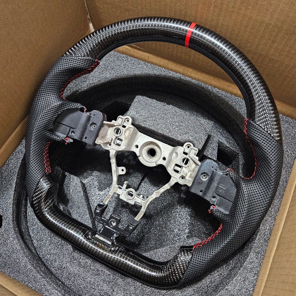 BRAND NEW 2015-2021 SUBARU WRX / STI Real Carbon Fiber Steering Wheel
