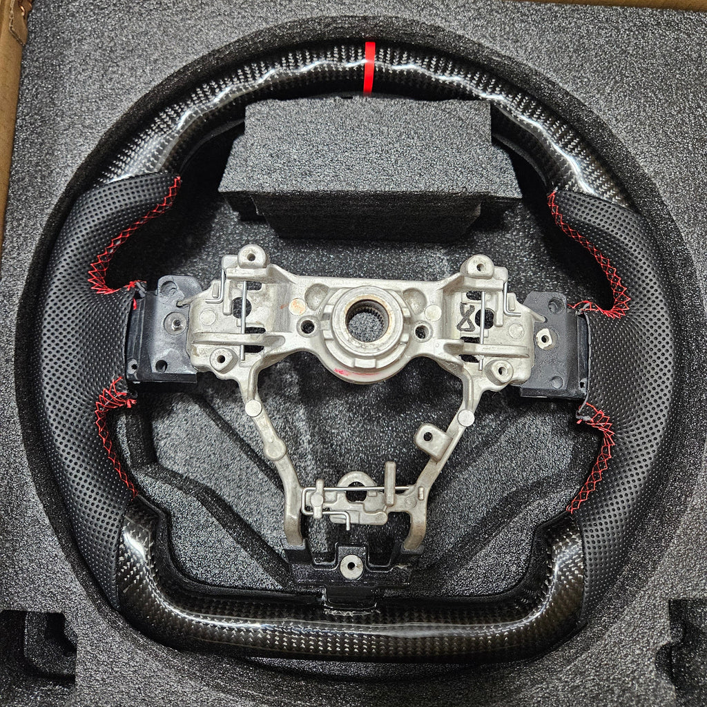 BRAND NEW 2015-2021 SUBARU WRX / STI Real Carbon Fiber Steering Wheel