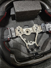 Load image into Gallery viewer, BRAND NEW 2015-2021 SUBARU WRX / STI Real Carbon Fiber Steering Wheel