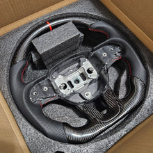 Load image into Gallery viewer, BRAND NEW 2015-2025 Dodge Challenger Charger Real Carbon Fiber Steering Wheel