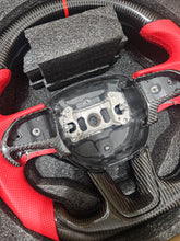 Load image into Gallery viewer, BRAND NEW 2015-2025 Dodge Challenger Charger Real Carbon Fiber Steering Wheel