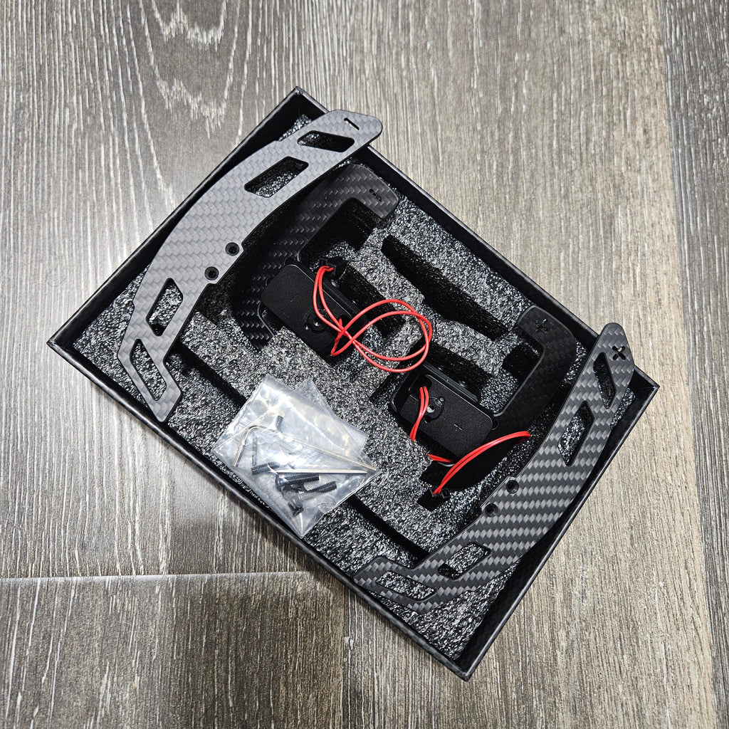 BRAND NEW Mercedes Benz AMG SL 2022 /GLC 2023 /EQS 2022/ E Class 2021-2022/ S Class 2022 Real Carbon Fiber Replacement Magnetic Paddle Shifter