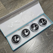 Load image into Gallery viewer, BRAND NEW 4PCS LEXUS 62MM LED ILLUMINATED WHEEL RIM CENTER CAPS HUBS COVER FOR LEXUS IS / ES / GS / RX / NX / LS