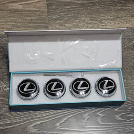 BRAND NEW 4PCS LEXUS 62MM LED ILLUMINATED WHEEL RIM CENTER CAPS HUBS COVER FOR LEXUS IS / ES / GS / RX / NX / LS