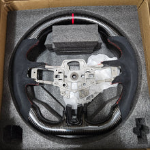Load image into Gallery viewer, BRAND NEW 2015-2017 FORD MUSTANG ECO BOOST/ GT/ SHELBY GT350/ GT350R Real Carbon Fiber Steering Wheel Without Replacement Trim