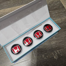 Load image into Gallery viewer, BRAND NEW 4PCS HONDA 58MM LED ILLUMINATED WHEEL RIM CENTER CAPS HUBS COVER FOR HONDA FIT