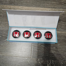 BRAND NEW 4PCS HONDA 58MM LED ILLUMINATED WHEEL RIM CENTER CAPS HUBS COVER FOR HONDA FIT