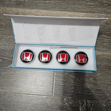 Load image into Gallery viewer, BRAND NEW 4PCS HONDA 65MM LED ILLUMINATED WHEEL RIM CENTER CAPS HUBS COVER FOR HONDA ACCORD