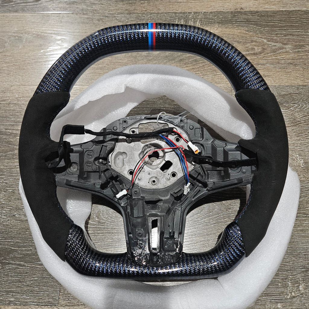 BRAND NEW BMW G30 G32 G11 G14 X3 X4 X5 X6 X7 F90 F91 M5 Real Carbon Fiber Steering Wheel