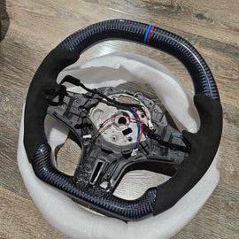 BRAND NEW BMW G30 G32 G11 G14 X3 X4 X5 X6 X7 F90 F91 M5 Real Carbon Fiber Steering Wheel