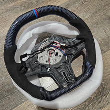 Load image into Gallery viewer, BRAND NEW BMW G30 G32 G11 G14 X3 X4 X5 X6 X7 F90 F91 M5 Real Carbon Fiber Steering Wheel