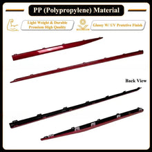 Load image into Gallery viewer, BRAND NEW 2023-2026 Honda Accord 11th Gen Yofer Radiant Red Trim Add On Side Skirt Extension