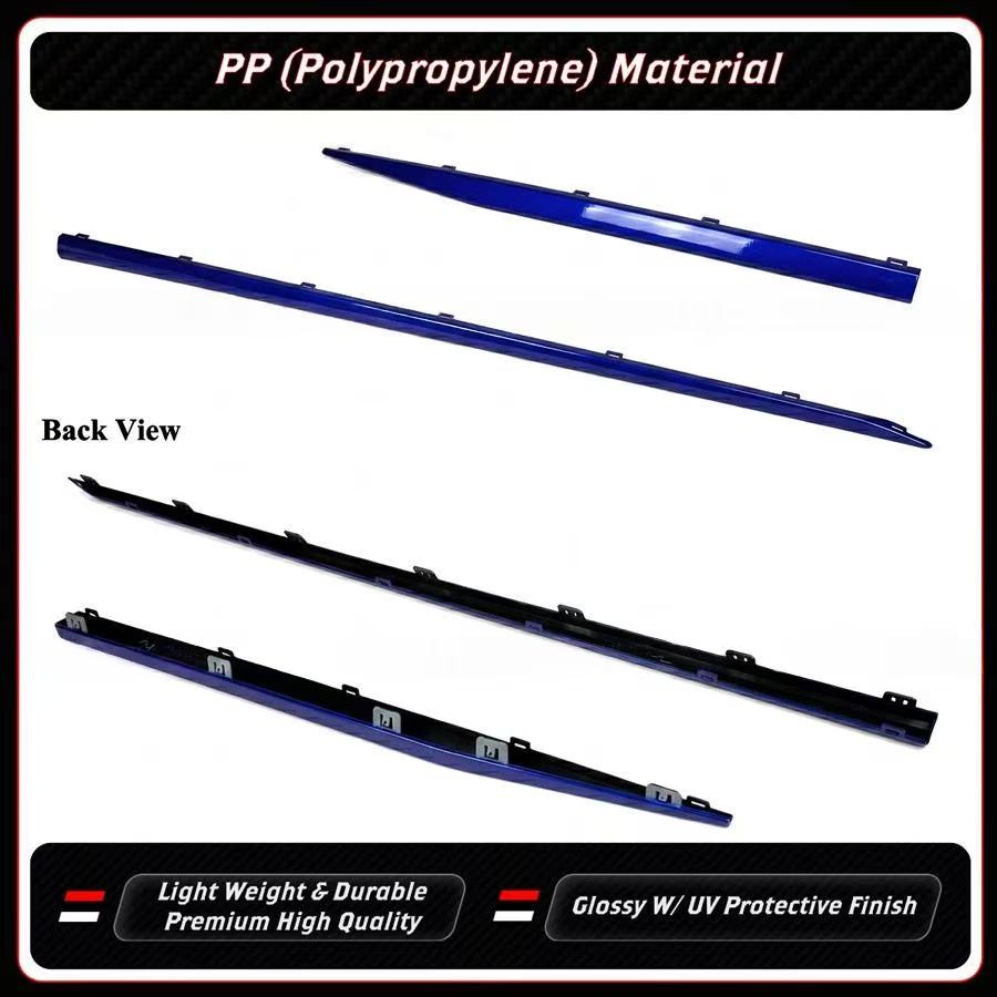 BRAND NEW 2023-2026 Honda Accord 11th Gen Yofer Still Night Pearl Trim Add On Side Skirt Extension