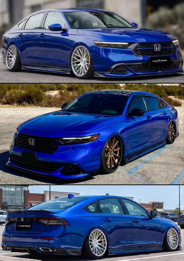 BRAND NEW 2023-2026 Honda Accord 11th Gen Yofer Still Night Pearl Trim Add On Side Skirt Extension