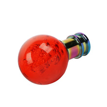 Load image into Gallery viewer, Brand New Universal Jdm Round Ball Crystal Red Bubble Manual Car Racing Gear Shift Knob Shifter M12 M10 M8