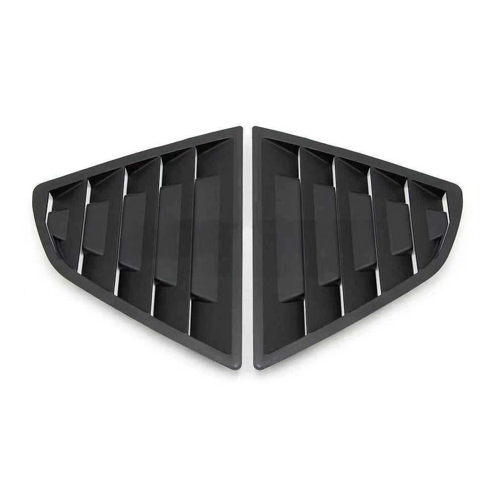Brand New 2018-2024 Toyota Camry Exterior Side Window Vent Louver Cover Glossy Black