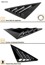 Load image into Gallery viewer, Brand New 2022-2026 Honda Civic Hatchback Exterior Side Window Vent Louver Cover Glossy Black