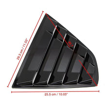 Load image into Gallery viewer, Brand New 2018-2024 Toyota Camry Exterior Side Window Vent Louver Cover Glossy Black
