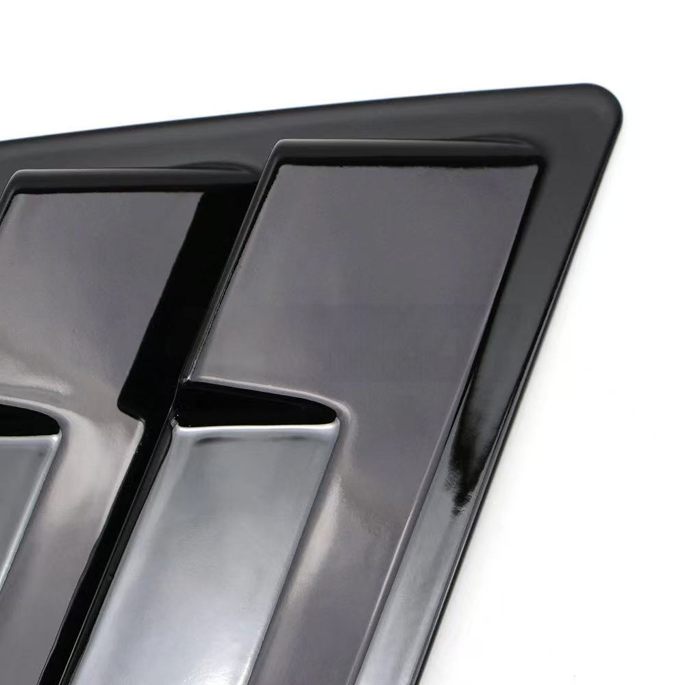 Brand New 2018-2024 Toyota Camry Exterior Side Window Vent Louver Cover Glossy Black