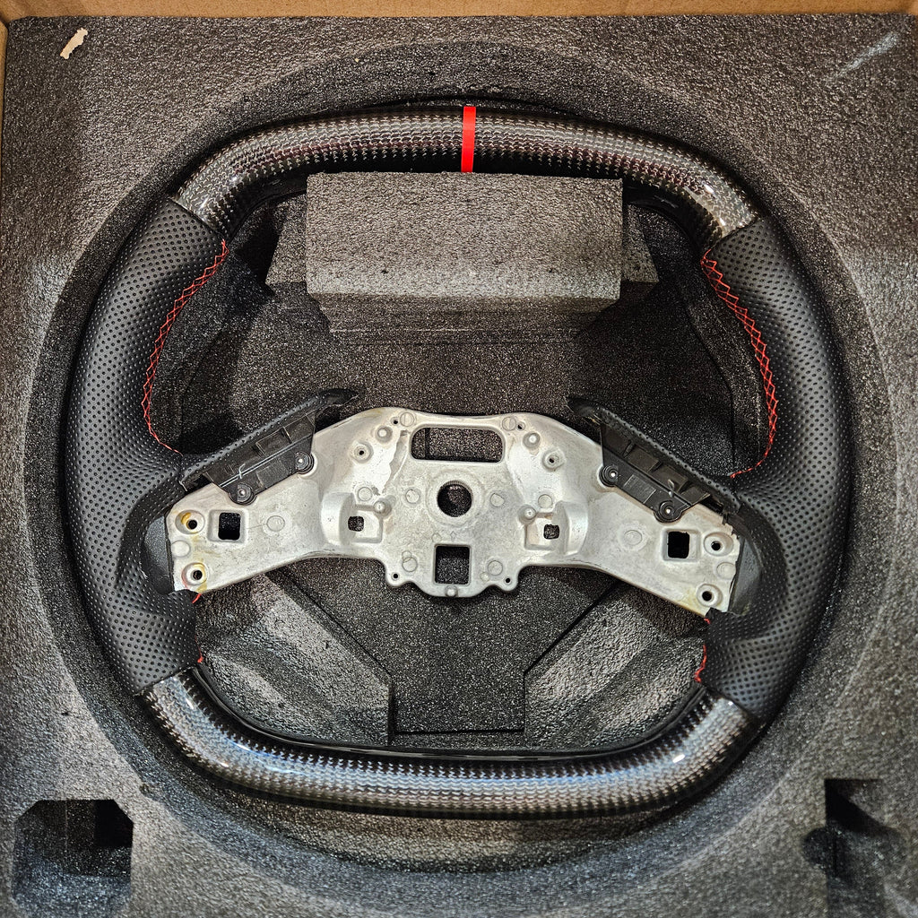 BRAND NEW 2020-2026 Chevrolet Corvette C8 Z51 Real Carbon Fiber Steering Wheel