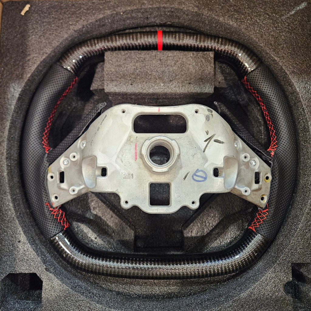BRAND NEW 2020-2026 Chevrolet Corvette C8 Z51 Real Carbon Fiber Steering Wheel