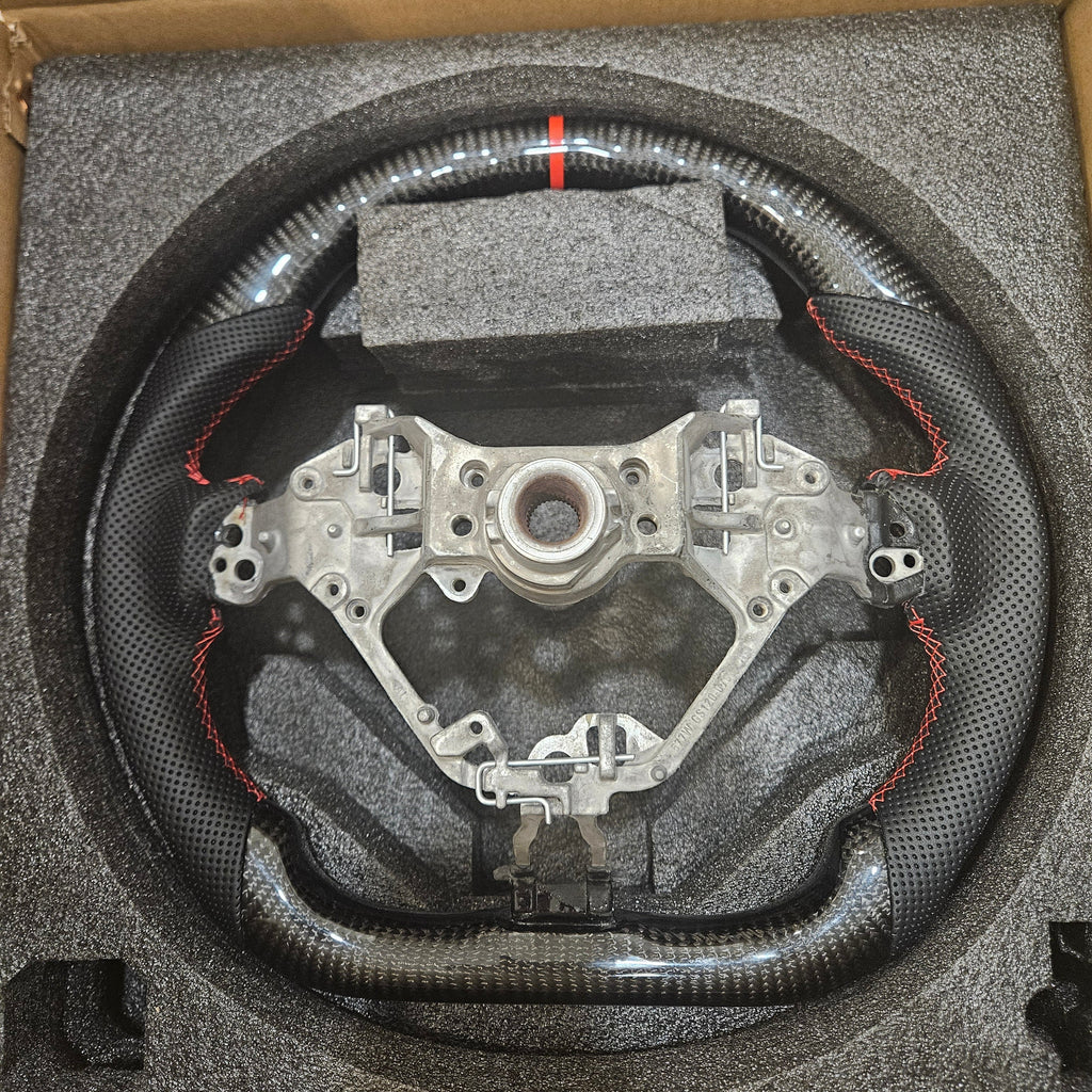BRAND NEW 2017-2026 Toyota 86 GR86 & Subaru BRZ Real Carbon Fiber Steering Wheel