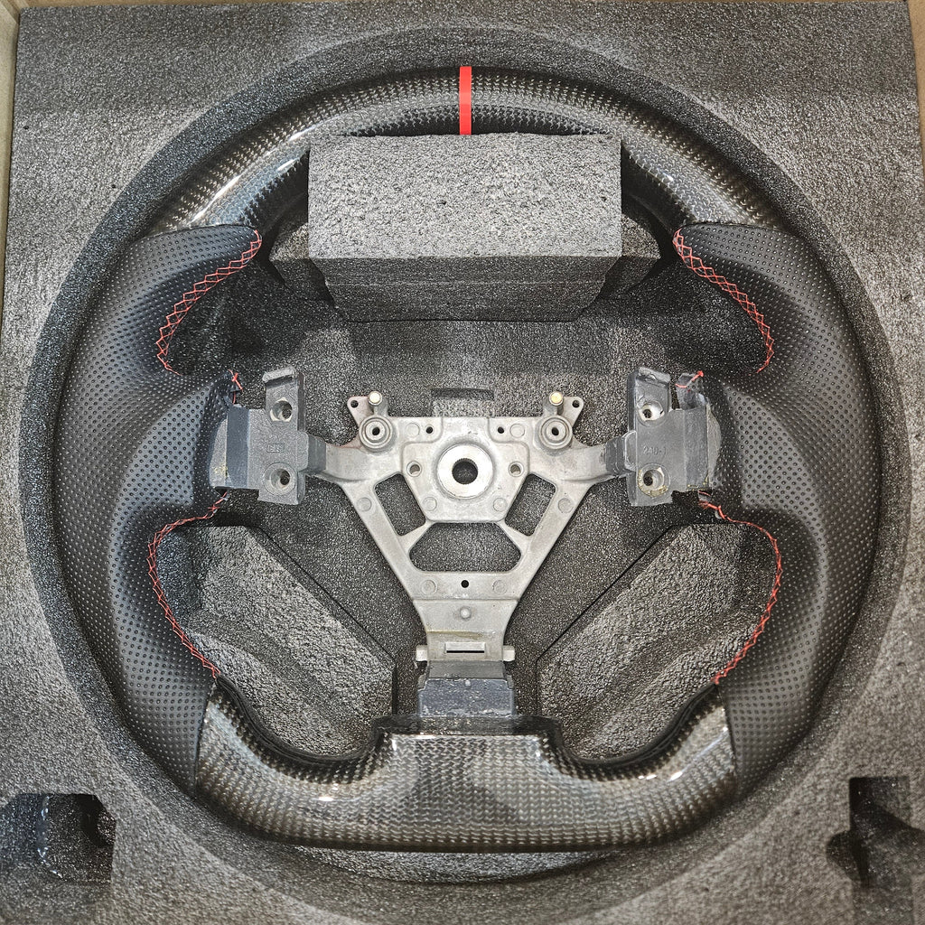 BRAND NEW 2003-2009 Nissan 350Z Fairlady Z Real Carbon Fiber Steering Wheel