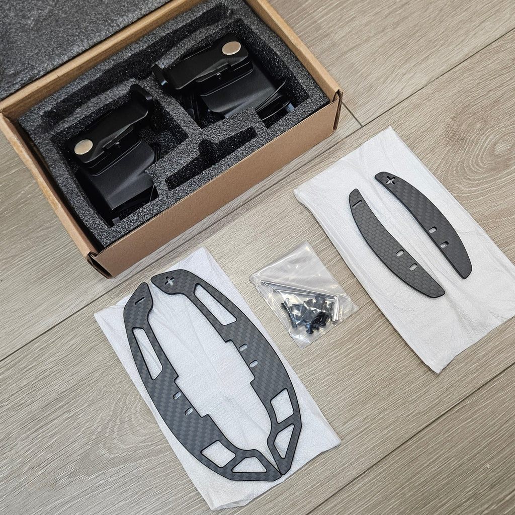 BRAND NEW 2015-2026 FORD F150 RAPTOR Real Carbon Fiber Replacement Magnetic Paddle Shifter