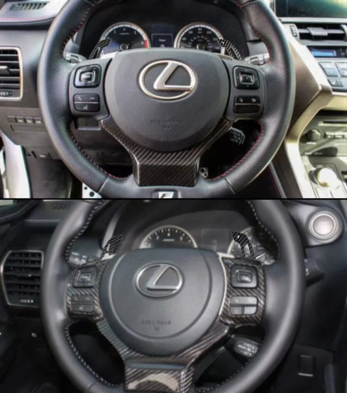 BRAND NEW LEXUS IS RC NX Toyota 86 Subaru BRZ Real Carbon Fiber Replacement Magnetic Paddle Shifter