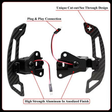 Load image into Gallery viewer, BRAND NEW LEXUS IS RC NX Toyota 86 Subaru BRZ Real Carbon Fiber Replacement Magnetic Paddle Shifter