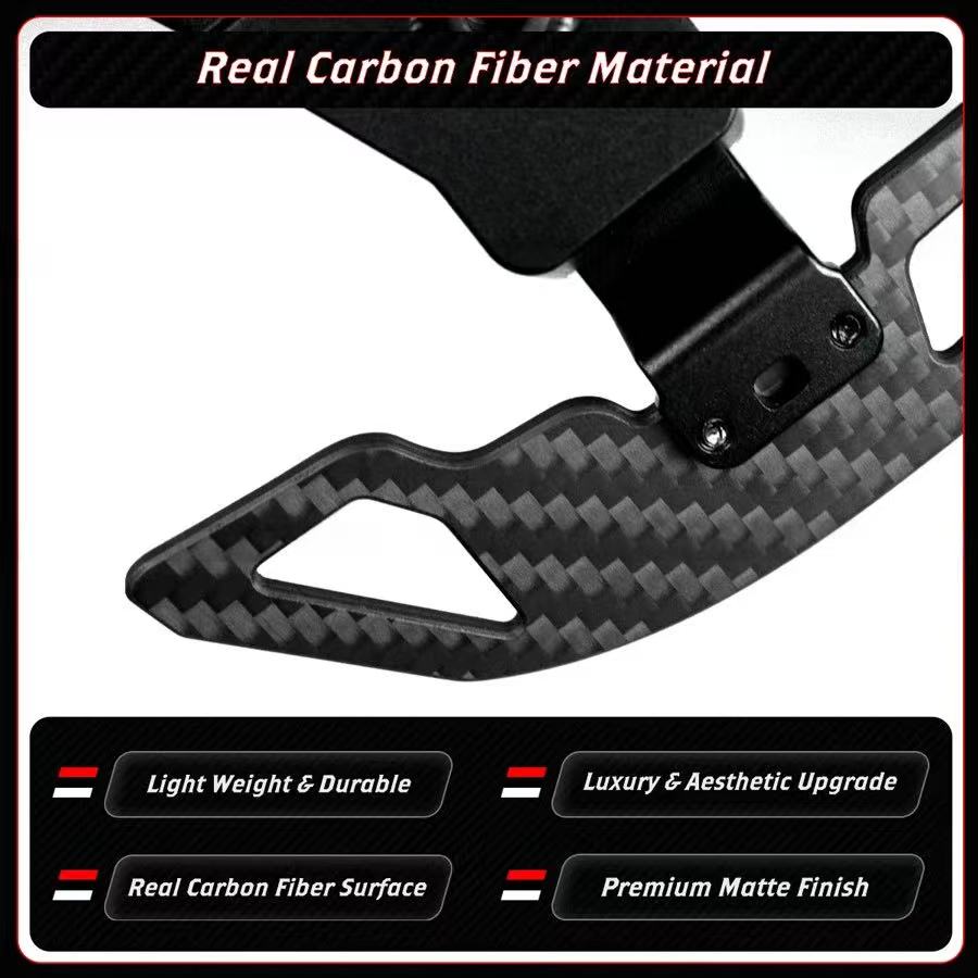 BRAND NEW LEXUS IS RC NX Toyota 86 Subaru BRZ Real Carbon Fiber Replacement Magnetic Paddle Shifter