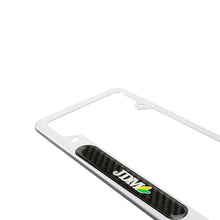 Load image into Gallery viewer, Brand New Universal 1PCS JDM BEGINNER LEAF Silver Metal License Plate Frame