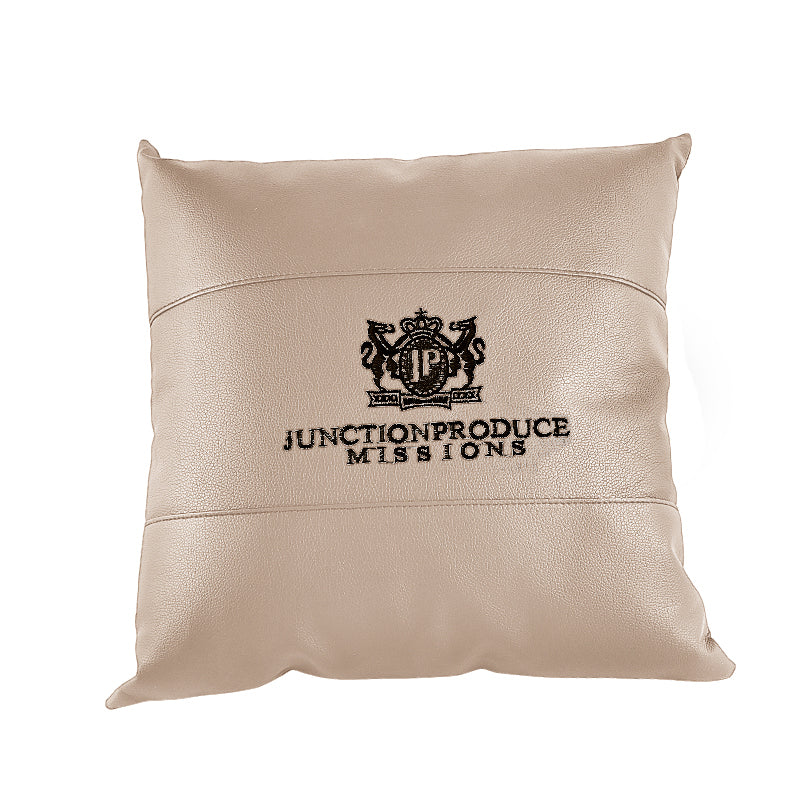 BRAND NEW 1PCS JP Junction Produce VIP Embroidery Beige Car Seat Pillow Backrest Cushions